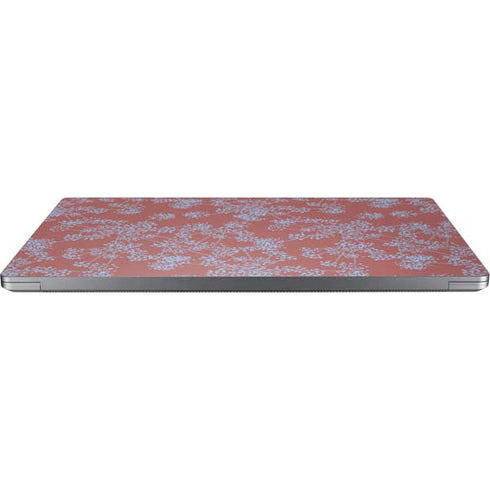 Airy Blue Floral Universal Laptop 12in (9.8 x 6.8in) Skin